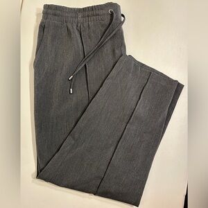 Nine West Charcoal Drawstring Womens Trousers